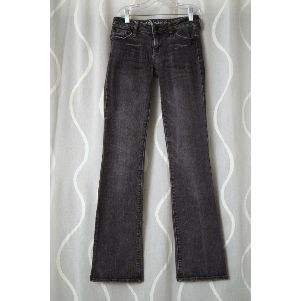 BULLHEAD Laguna Bootcut Charcoal Grey Denim Jeans | Size 1